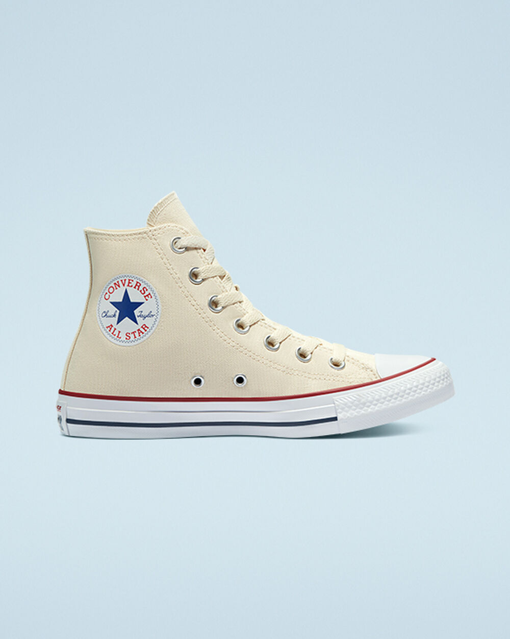 Beige White Women's Converse Chuck Taylor All Star Sneakers | Singapore-83425