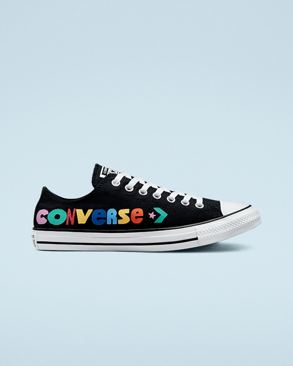 Black Men's Converse Chuck Taylor All Star Sneakers | Singapore-23178