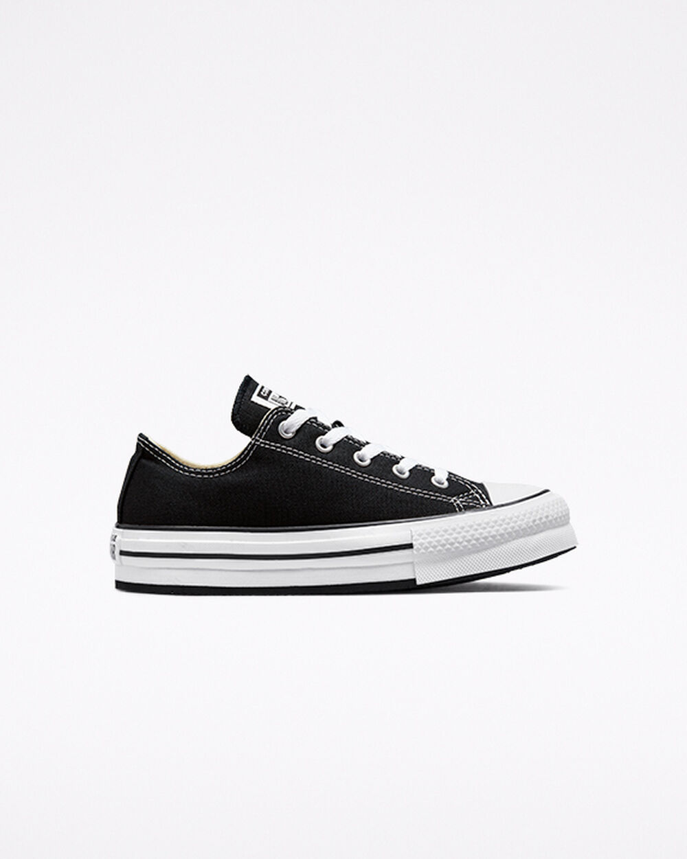 Black White Black Girls' Converse Chuck Taylor All Star Sneakers | Singapore-32796