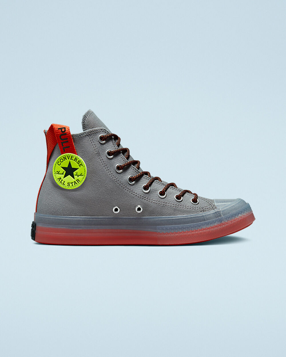 Dark Grey Orange Men's Converse Chuck Taylor All Star CX Sneakers | Singapore-32760