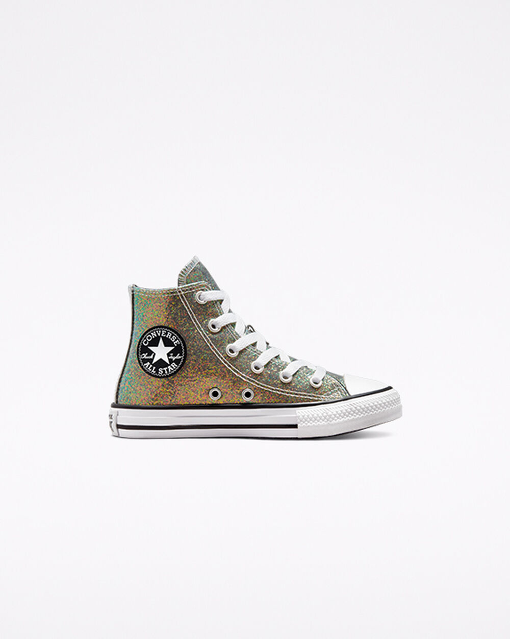 Gold Black White Girls' Converse Chuck Taylor All Star Sneakers | Singapore-61523