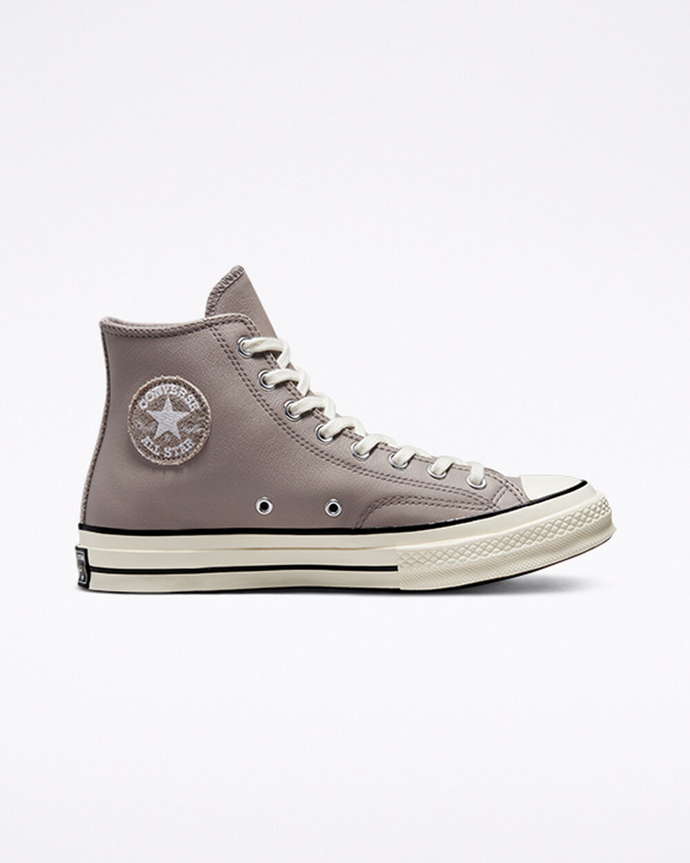 Grey White Black Men's Converse Chuck 70 Sneakers | Singapore-35810