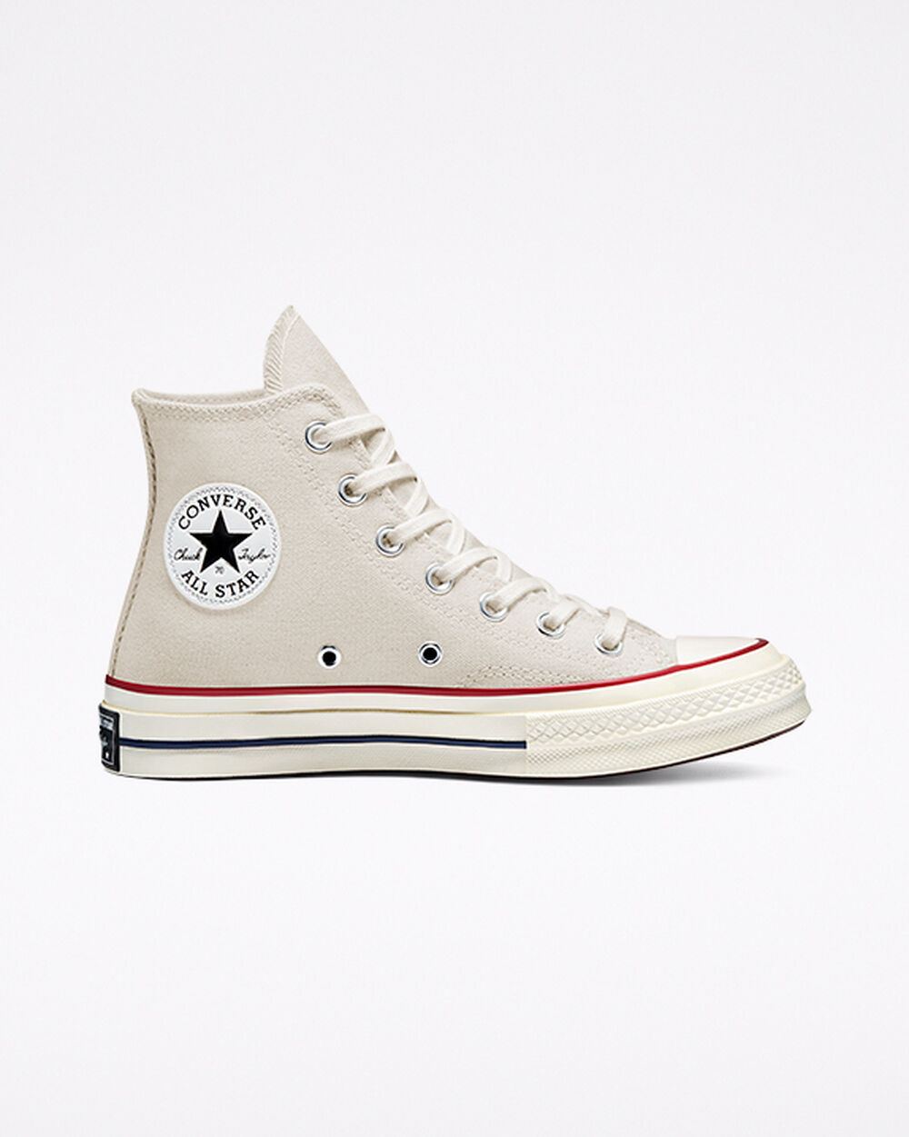 Khaki Dark Red White Women's Converse Chuck 70 Sneakers | Singapore-54630