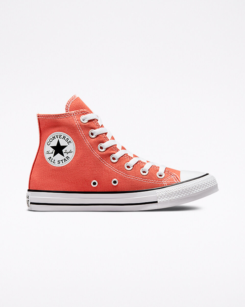 Orange White Women's Converse Chuck Taylor All Star Sneakers | Singapore-19856