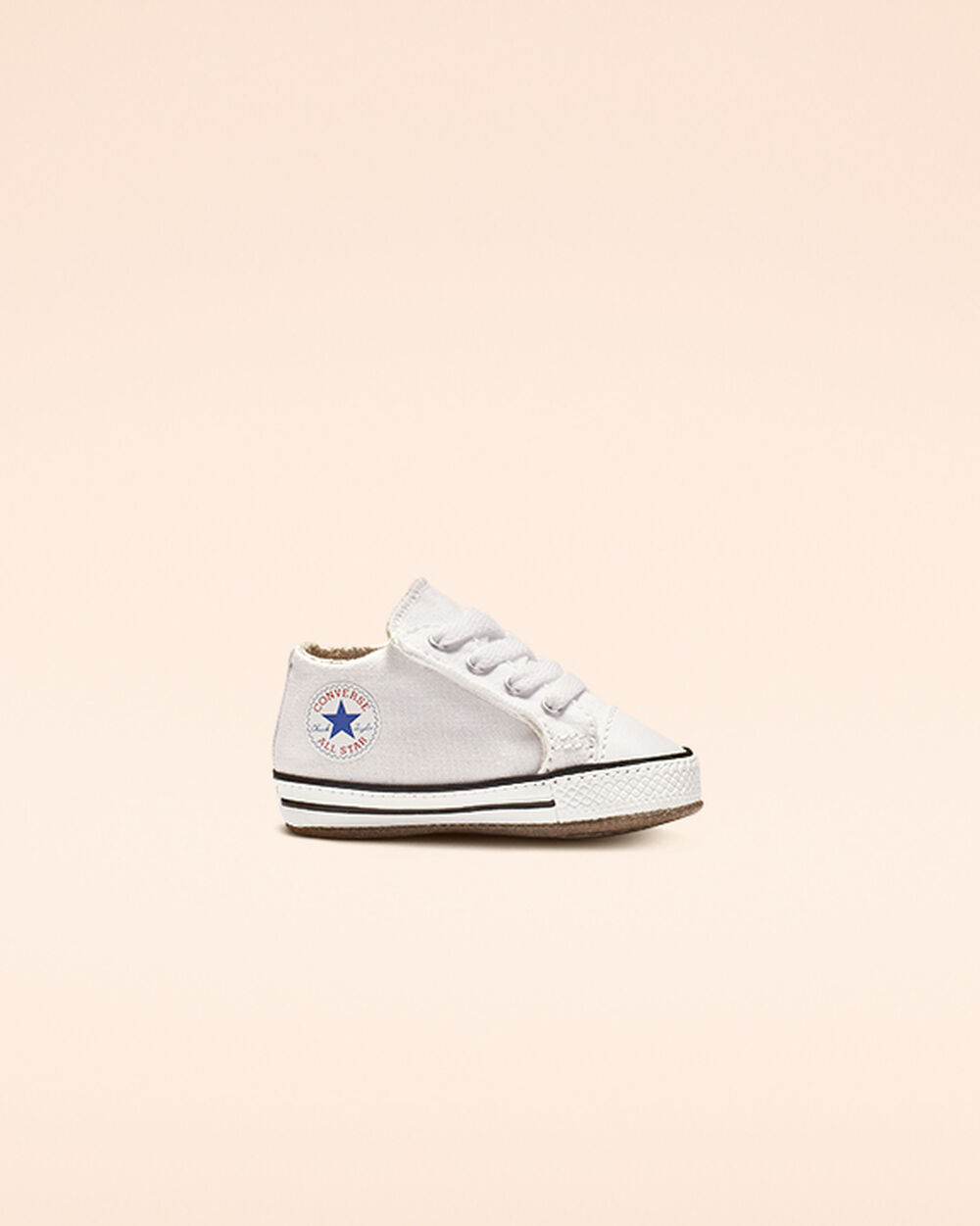 White Beige White Girls' Converse Chuck Taylor All Star Sneakers | Singapore-49723