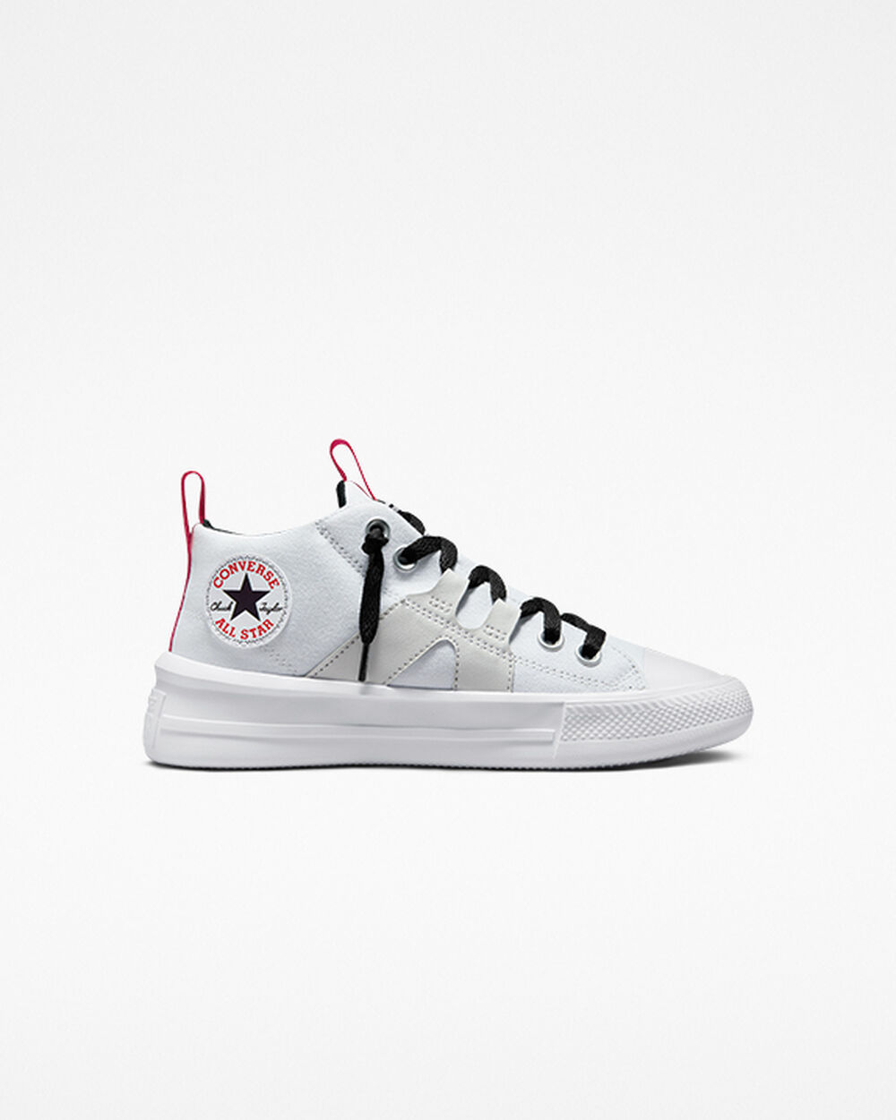 White Black Red Boys' Converse Chuck Taylor All Star Sneakers | Singapore-70481