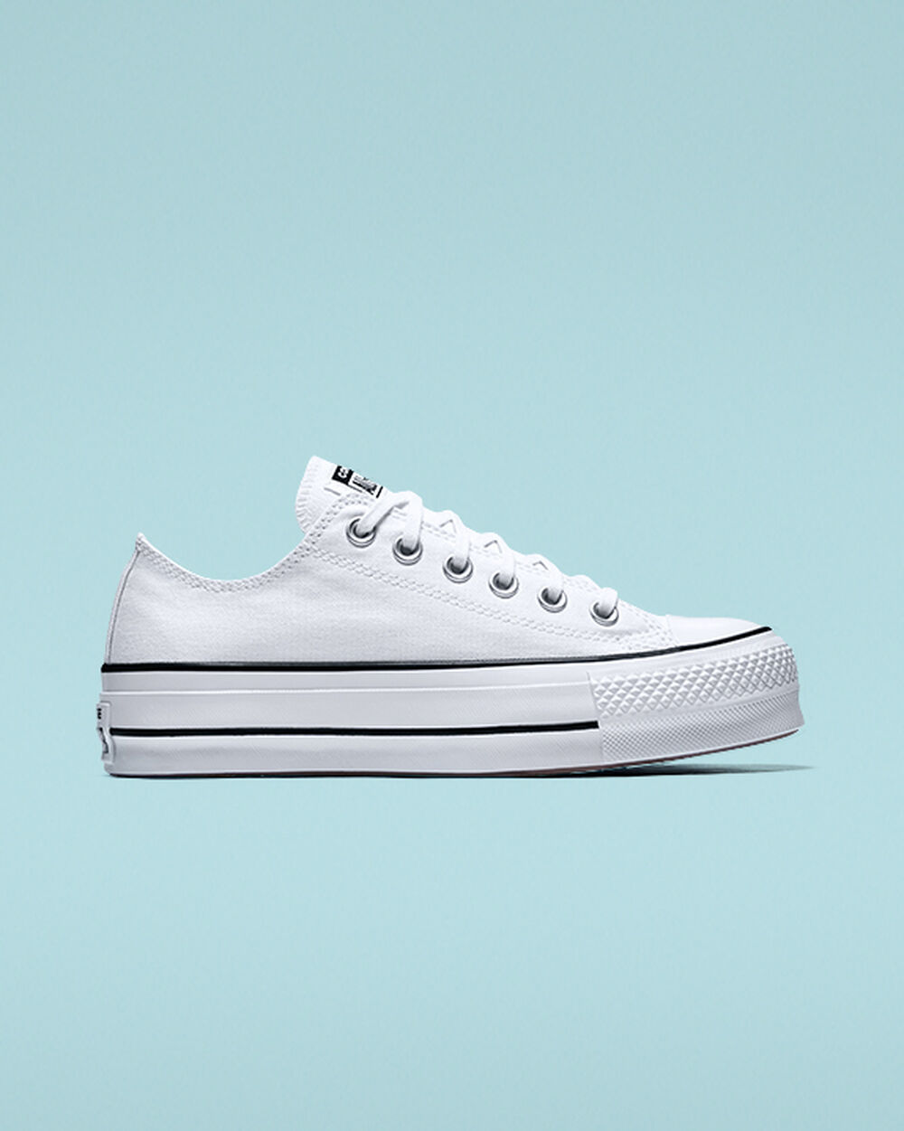 White Black White Women's Converse Chuck Taylor All Star Sneakers | Singapore-48167