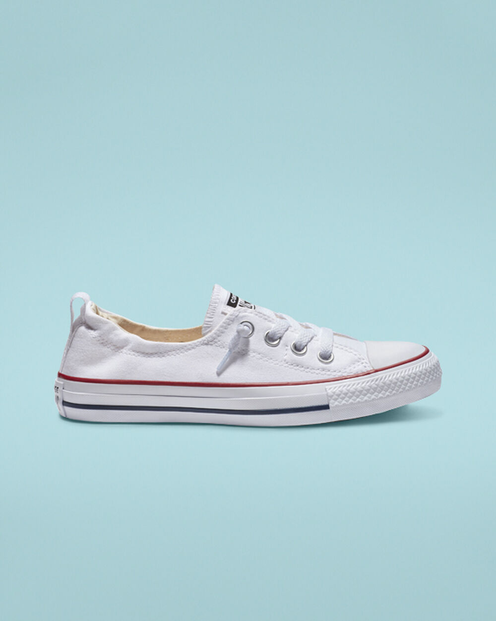 White Women's Converse Chuck Taylor All Star Slip On | Singapore-63029