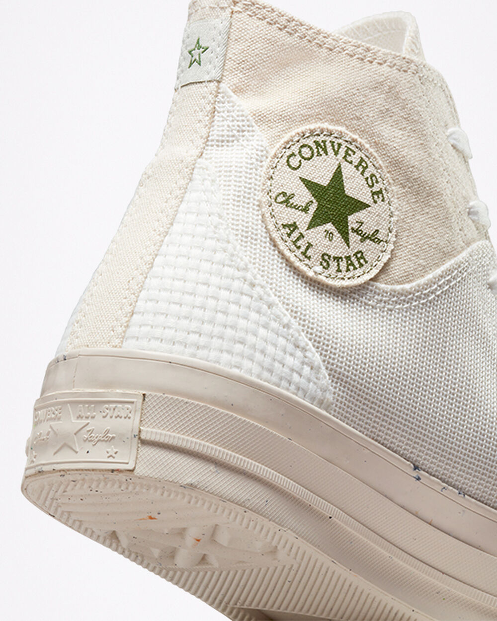 Beige Women's Converse Chuck 70 Sneakers | Singapore-23748