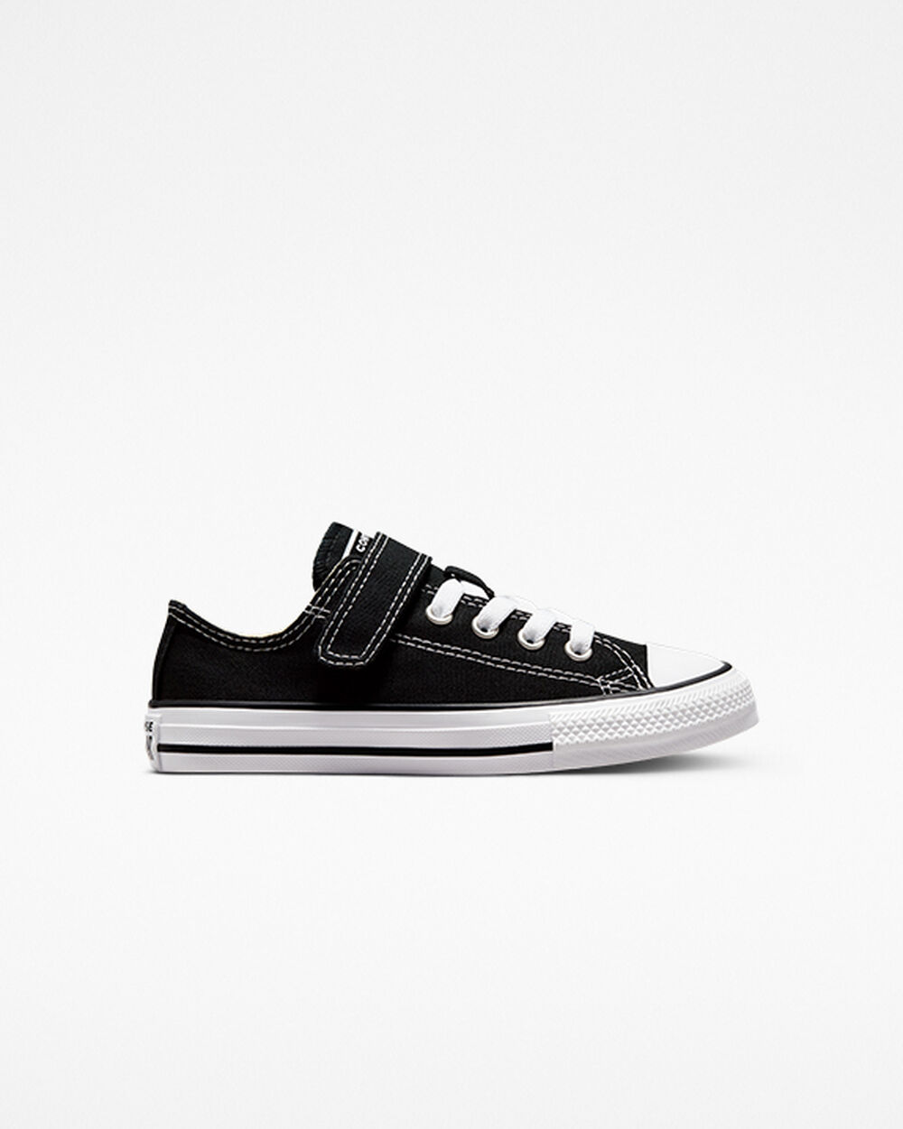 Black Beige White Girls\' Converse Chuck Taylor All Star Sneakers | Singapore-86201