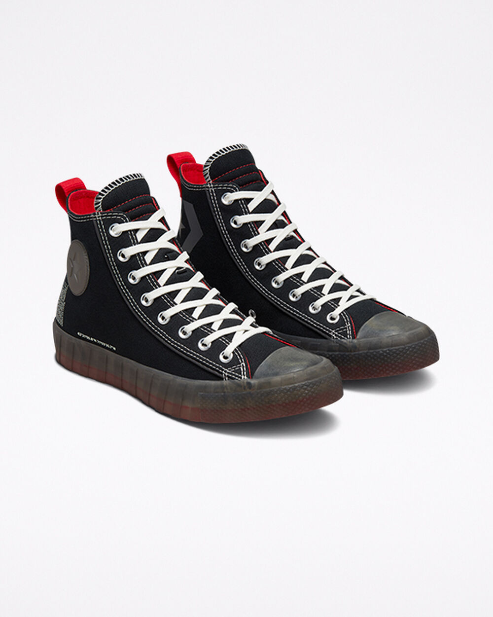 Black Men's Converse UNT1TL3D Sneakers | Singapore-14976