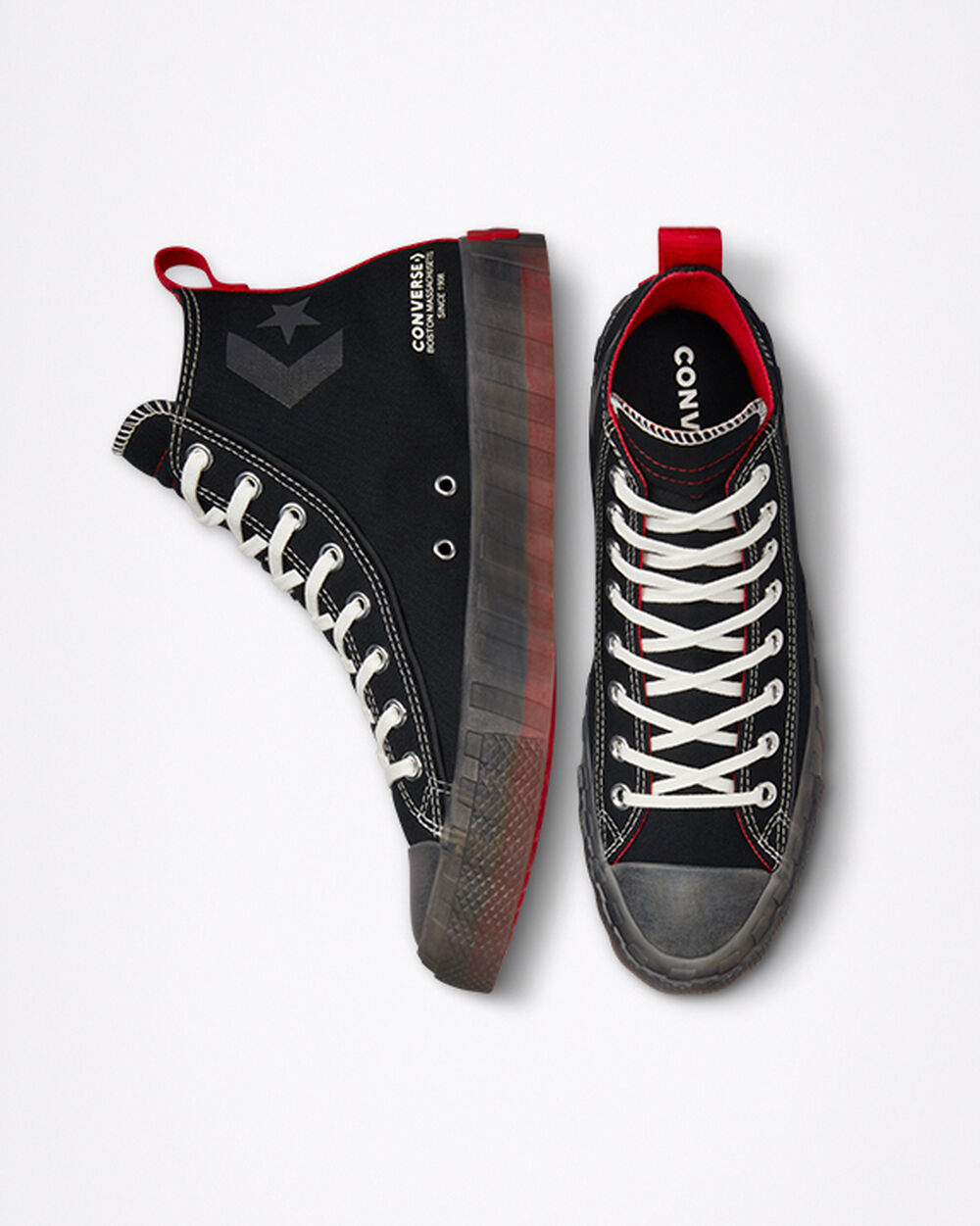 Black Men's Converse UNT1TL3D Sneakers | Singapore-20948