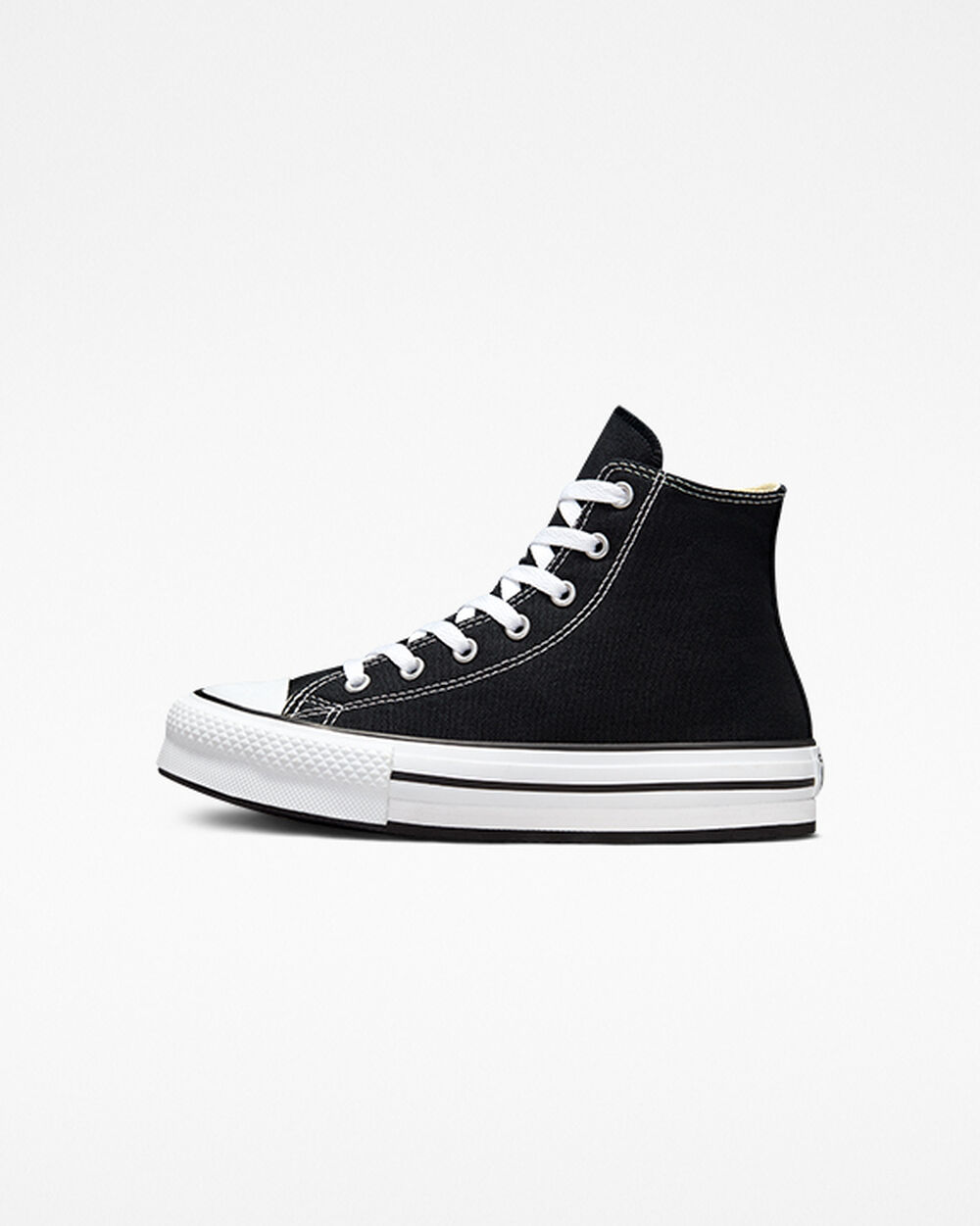 Black White Black Girls' Converse Chuck Taylor All Star Sneakers | Singapore-16594