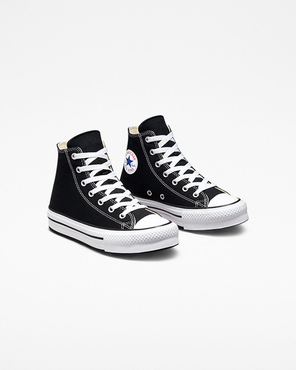 Black White Black Girls' Converse Chuck Taylor All Star Sneakers | Singapore-16594