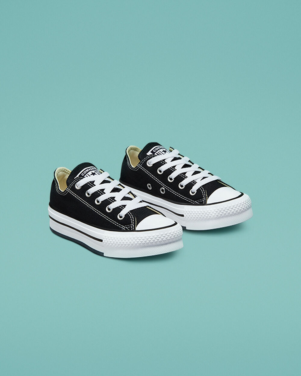 Black White Black Girls' Converse Chuck Taylor All Star Sneakers | Singapore-60317