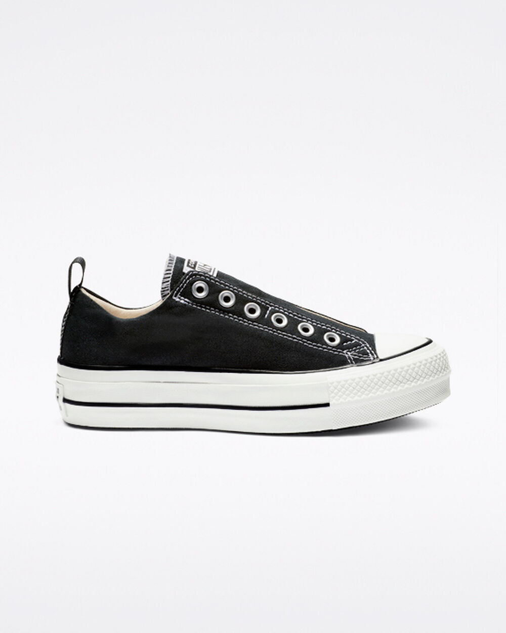 Black White Black Women's Converse Chuck Taylor All Star Sneakers | Singapore-57102