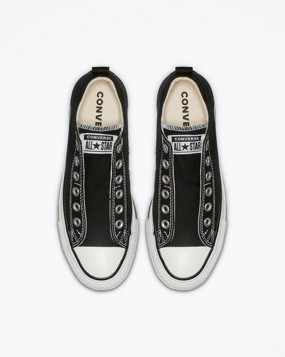 Black White Black Women's Converse Chuck Taylor All Star Sneakers | Singapore-57102