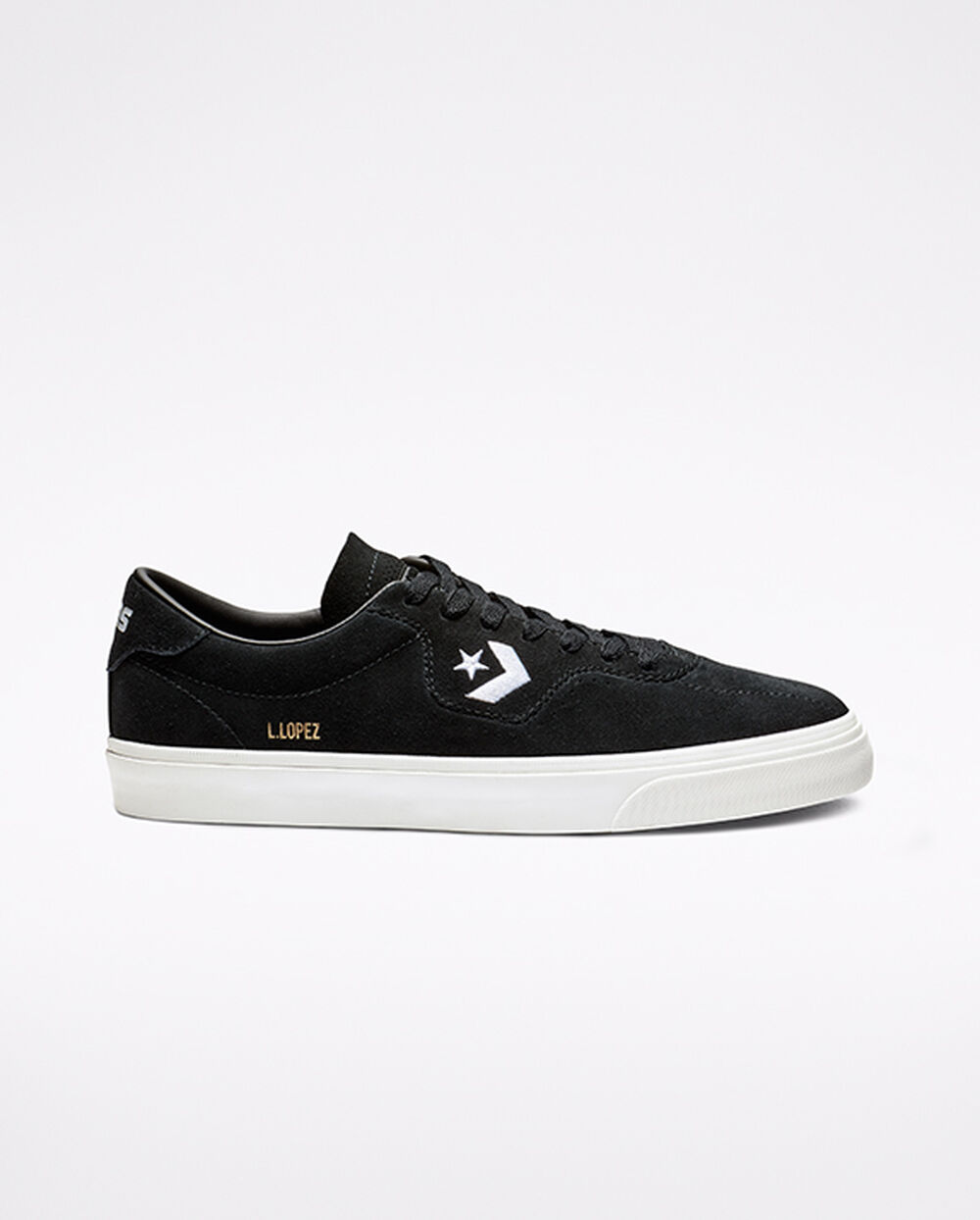 Black White Men\'s Converse CONS Louie Lopez Pro Skate Shoes | Singapore-85196