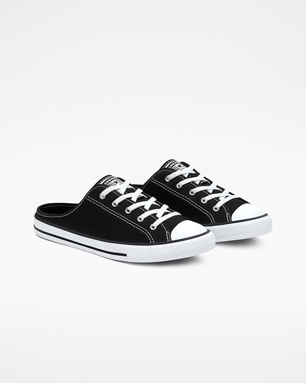 Black White Women's Converse Chuck Taylor All Star Slip On | Singapore-31678