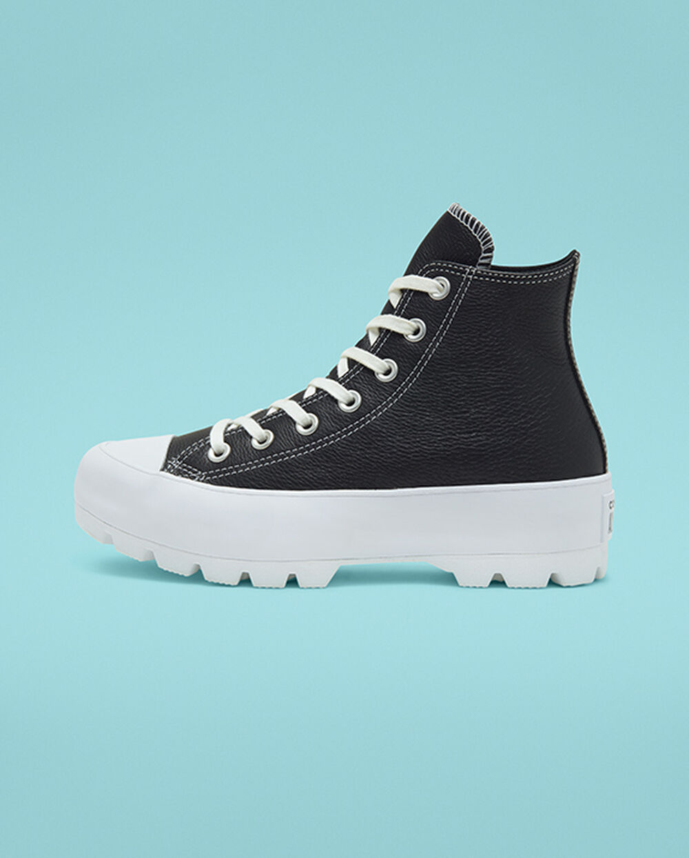 Black White Women's Converse Chuck Taylor All Star Winter Boots | Singapore-43178