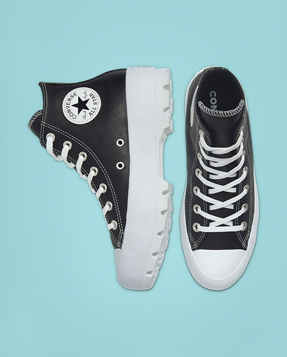 Black White Women's Converse Chuck Taylor All Star Winter Boots | Singapore-43178