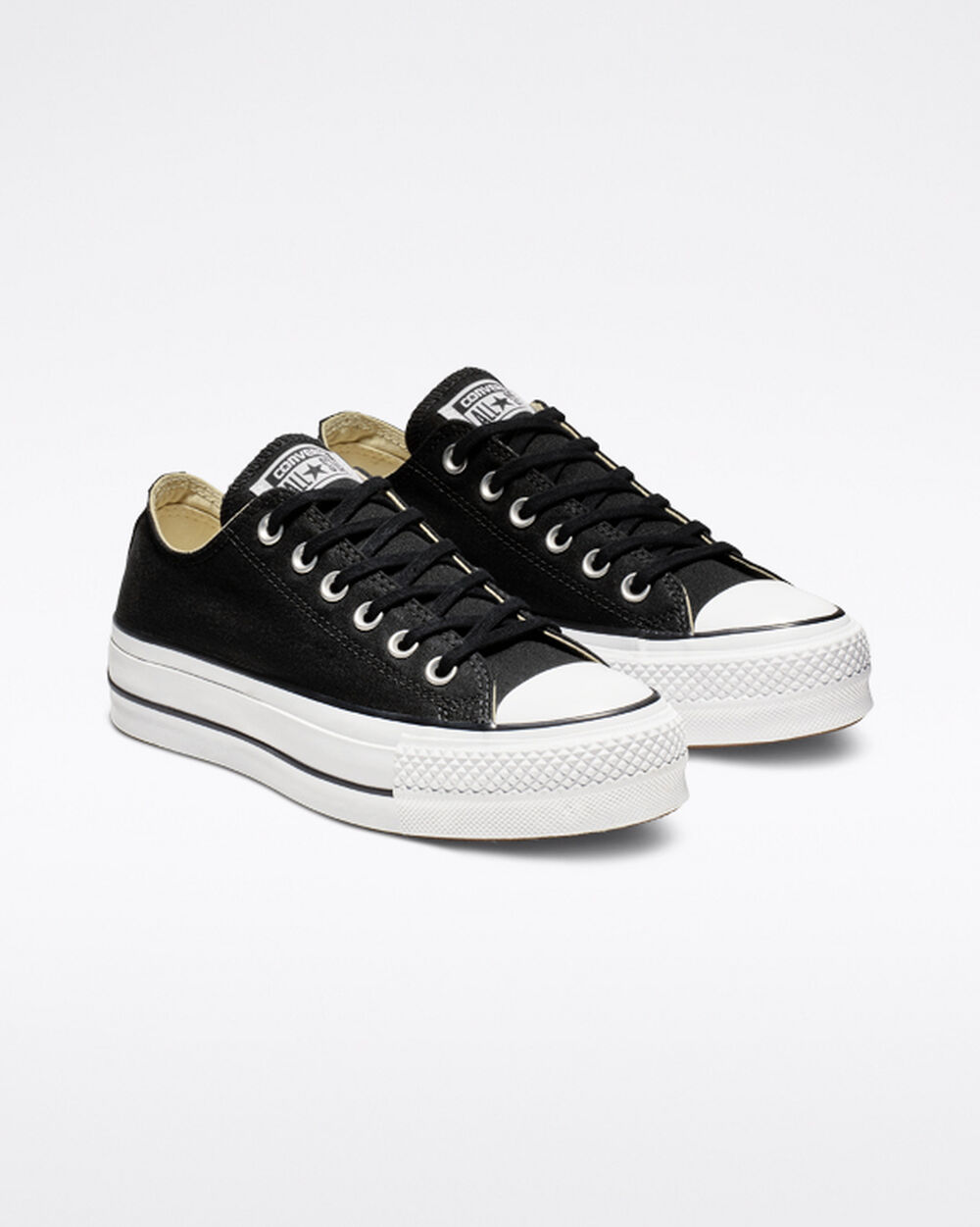 Black White Women's Converse Chuck Taylor All Star Sneakers | Singapore-68427