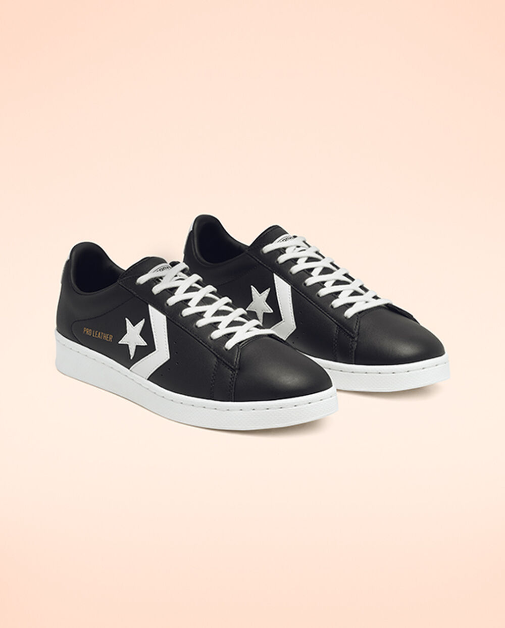 Black White Women's Converse Pro Sneakers | Singapore-23859