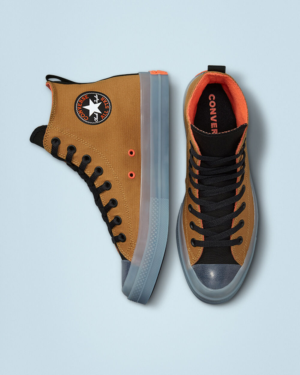 Brown Black Mango Women's Converse Chuck Taylor All Star CX Sneakers | Singapore-38742