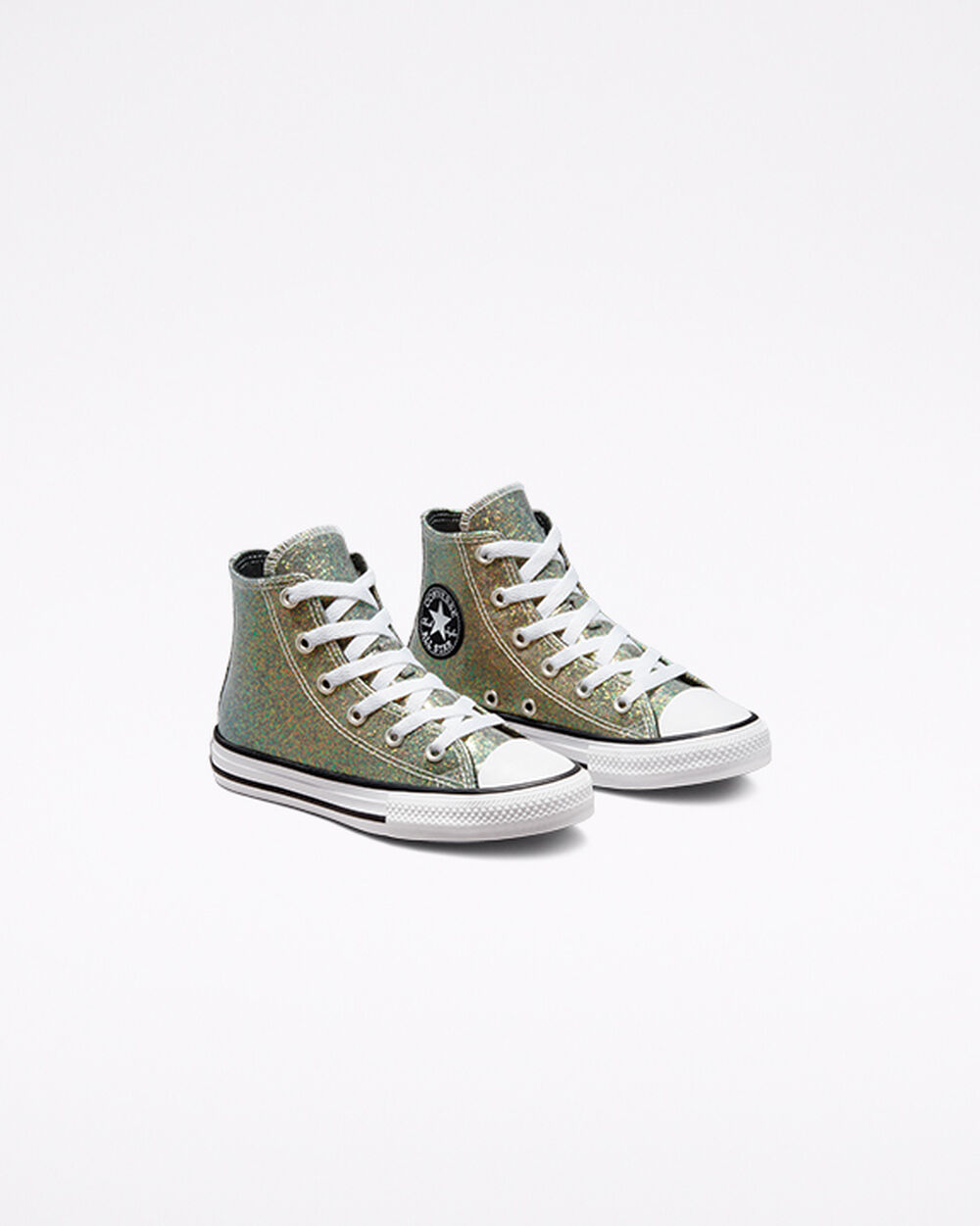 Gold Black White Girls' Converse Chuck Taylor All Star Sneakers | Singapore-61523