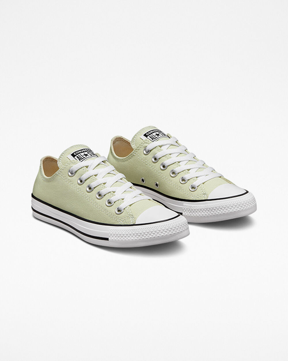 Green White Women's Converse Chuck Taylor All Star Sneakers | Singapore-12967