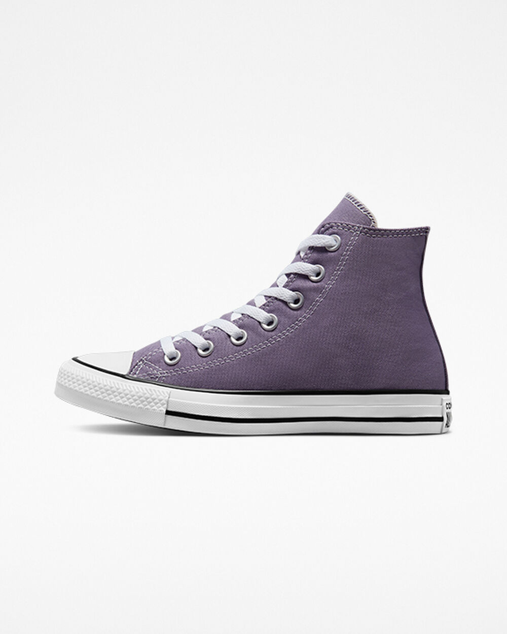 Grey Purple Women's Converse Chuck Taylor All Star Sneakers | Singapore-91603