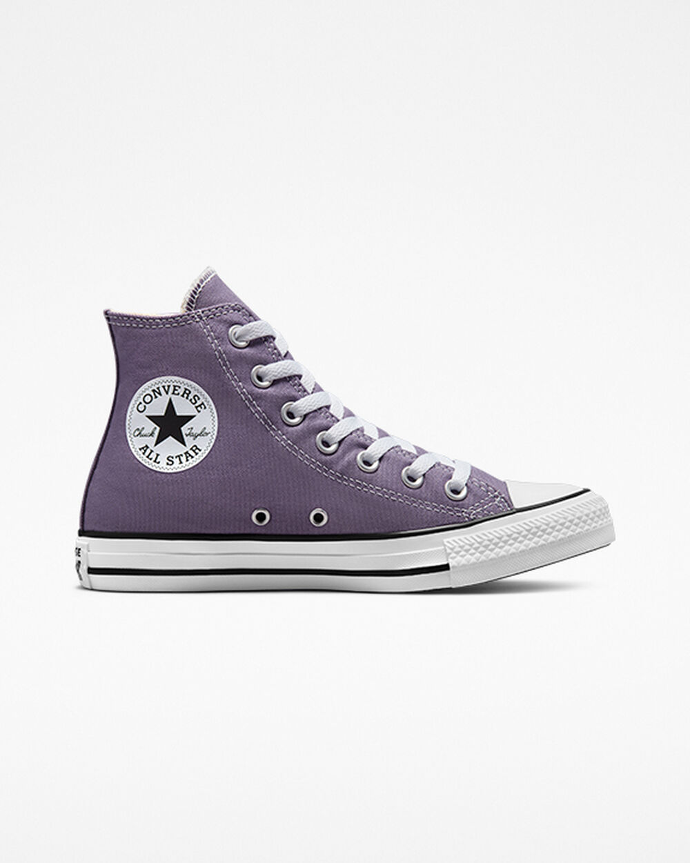 Grey Purple Women\'s Converse Chuck Taylor All Star Sneakers | Singapore-91603