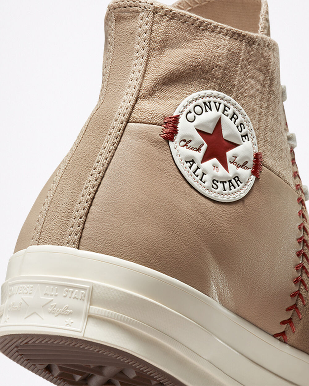 Khaki Women's Converse Chuck 70 Sneakers | Singapore-94053