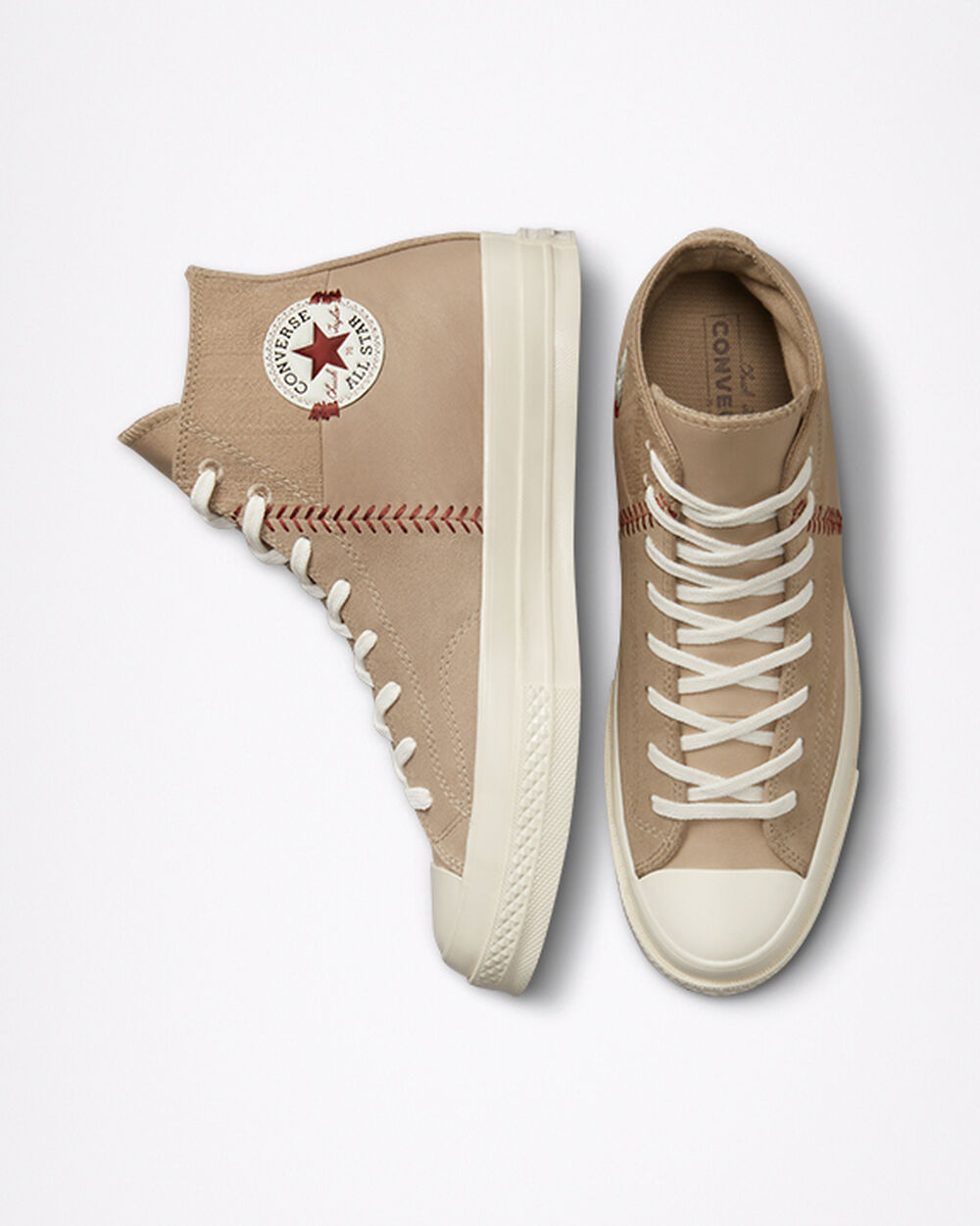 Khaki Women's Converse Chuck 70 Sneakers | Singapore-94053