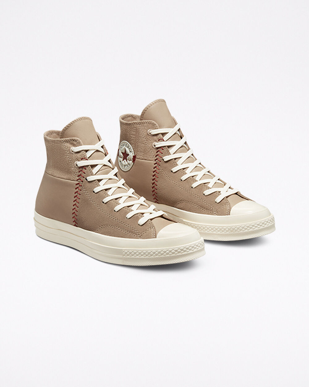 Khaki Women's Converse Chuck 70 Sneakers | Singapore-94053