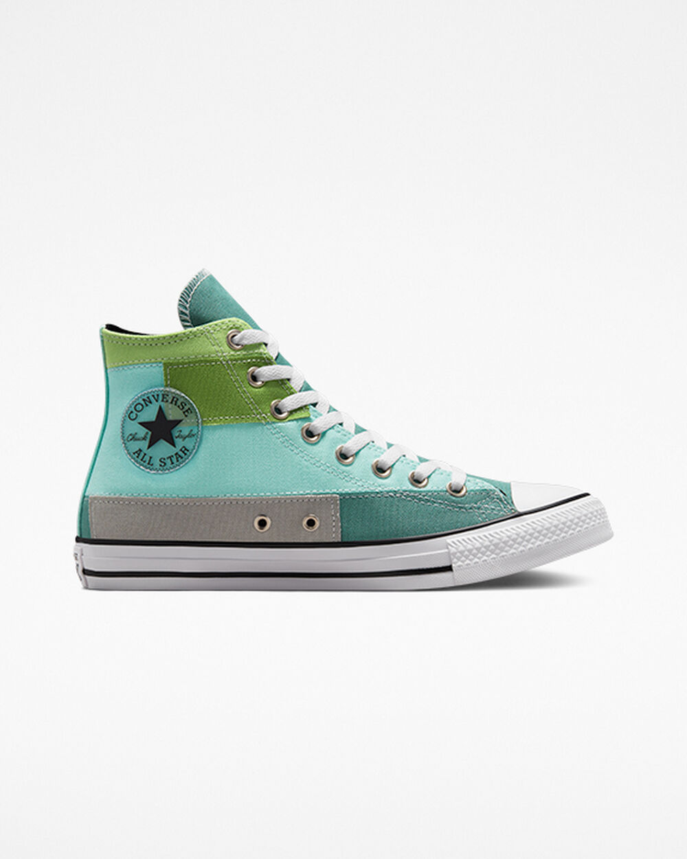 Light Blue Light Green Women\'s Converse Chuck Taylor All Star Sneakers | Singapore-27368