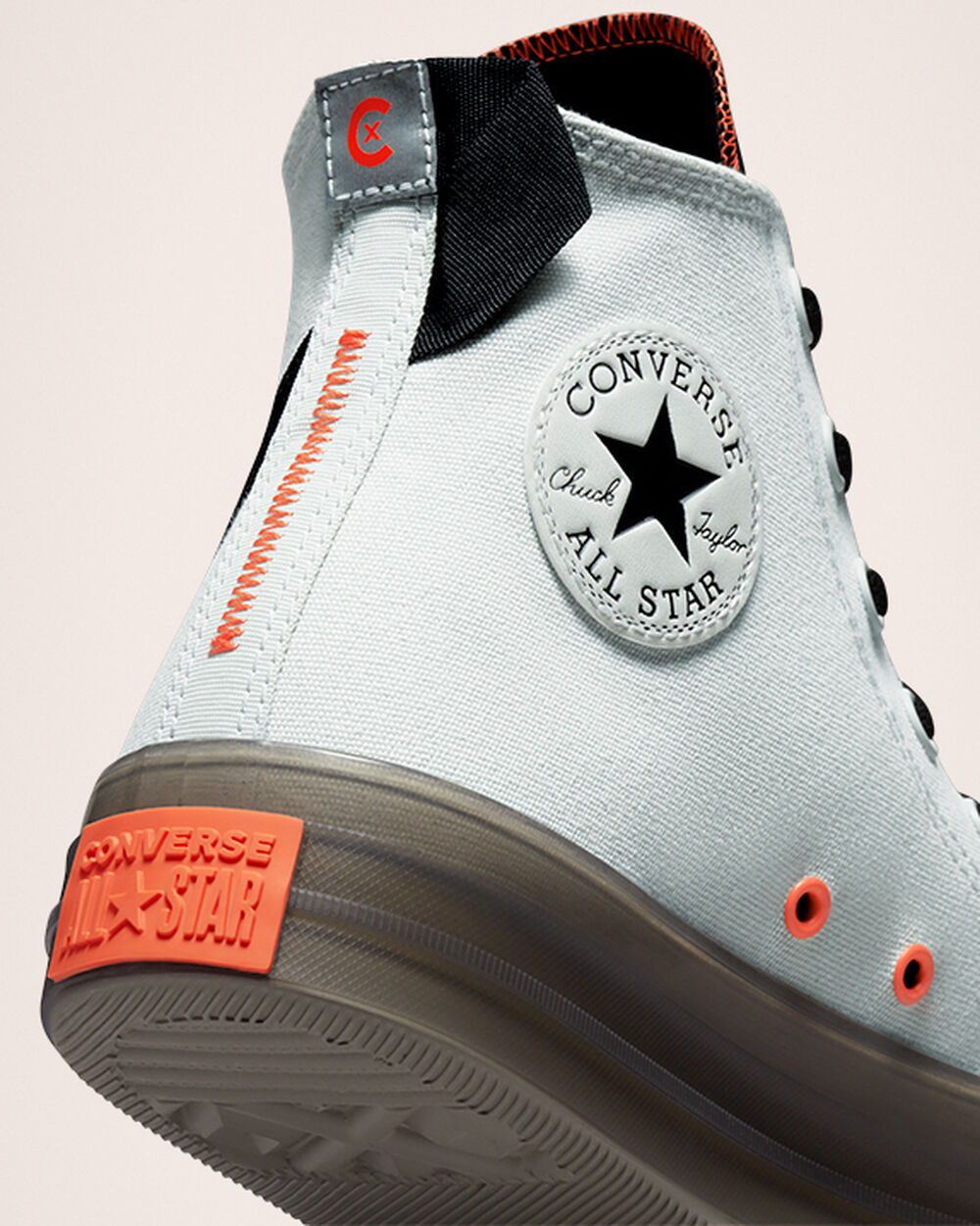 Light Silver Black Mango Women's Converse Chuck Taylor All Star CX Sneakers | Singapore-35164