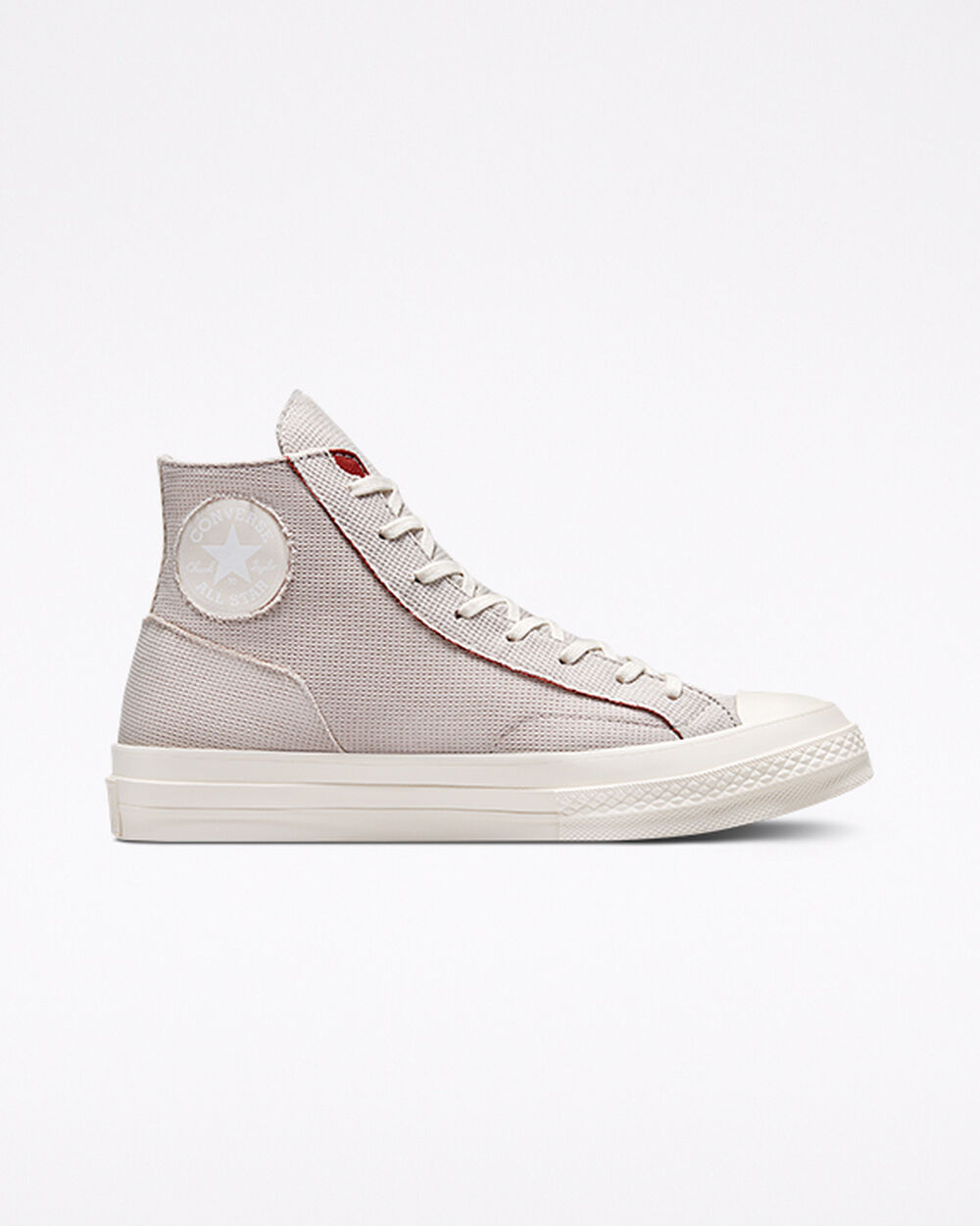 Light Silver Pink White Men\'s Converse Chuck 70 Sneakers | Singapore-10835