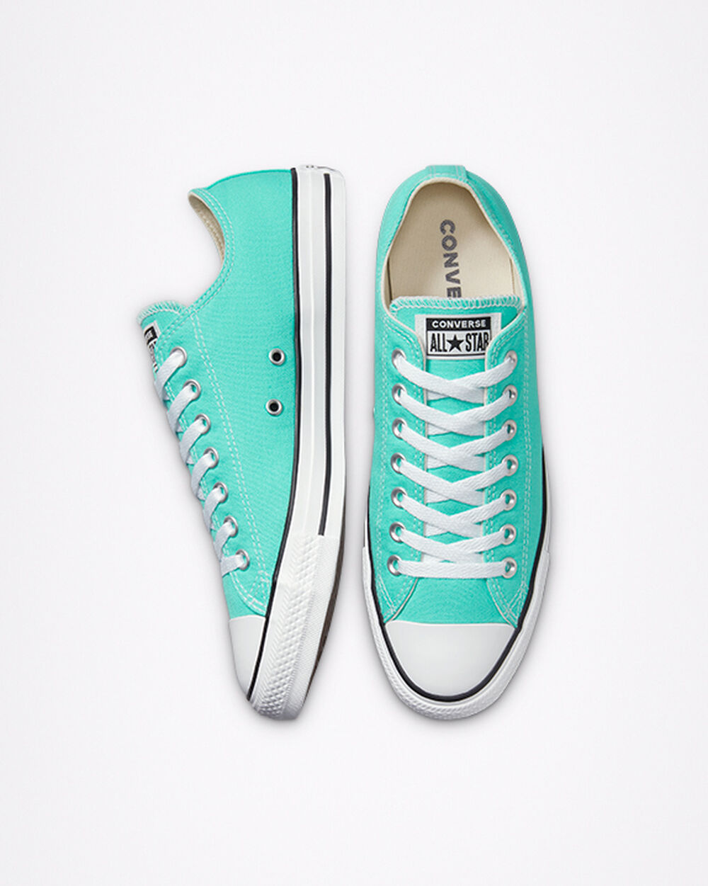 Light Turquoise Men's Converse Chuck Taylor All Star Sneakers | Singapore-04973