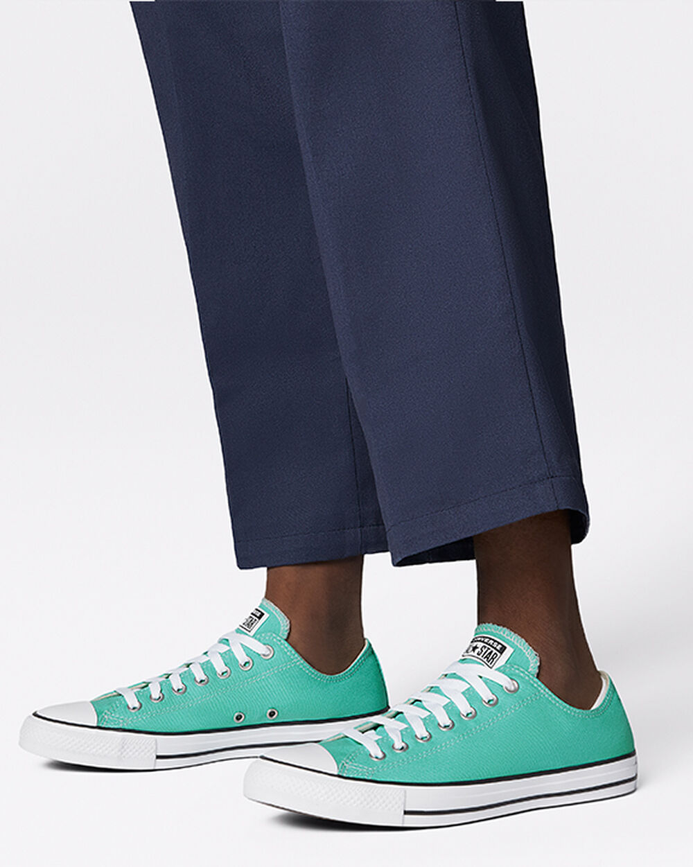 Light Turquoise Men's Converse Chuck Taylor All Star Sneakers | Singapore-04973