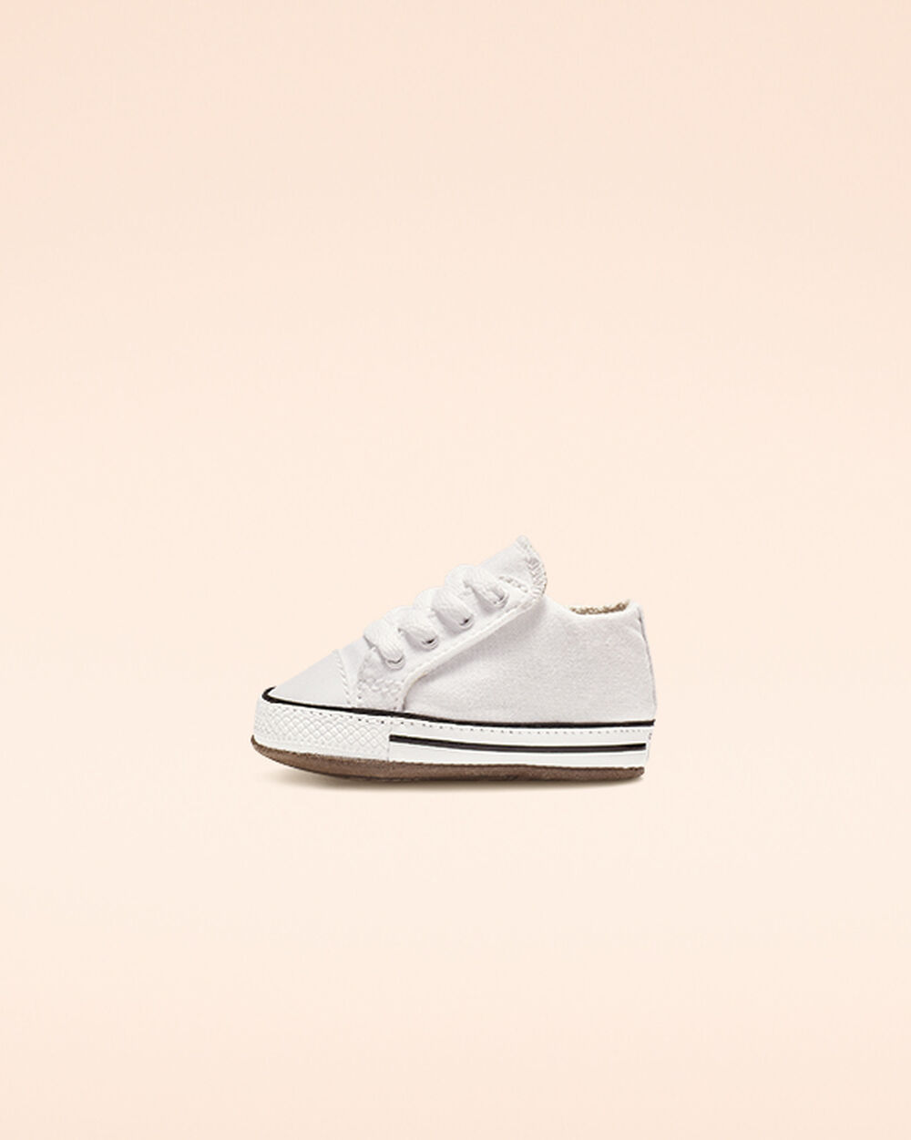 White Beige White Girls' Converse Chuck Taylor All Star Sneakers | Singapore-49723