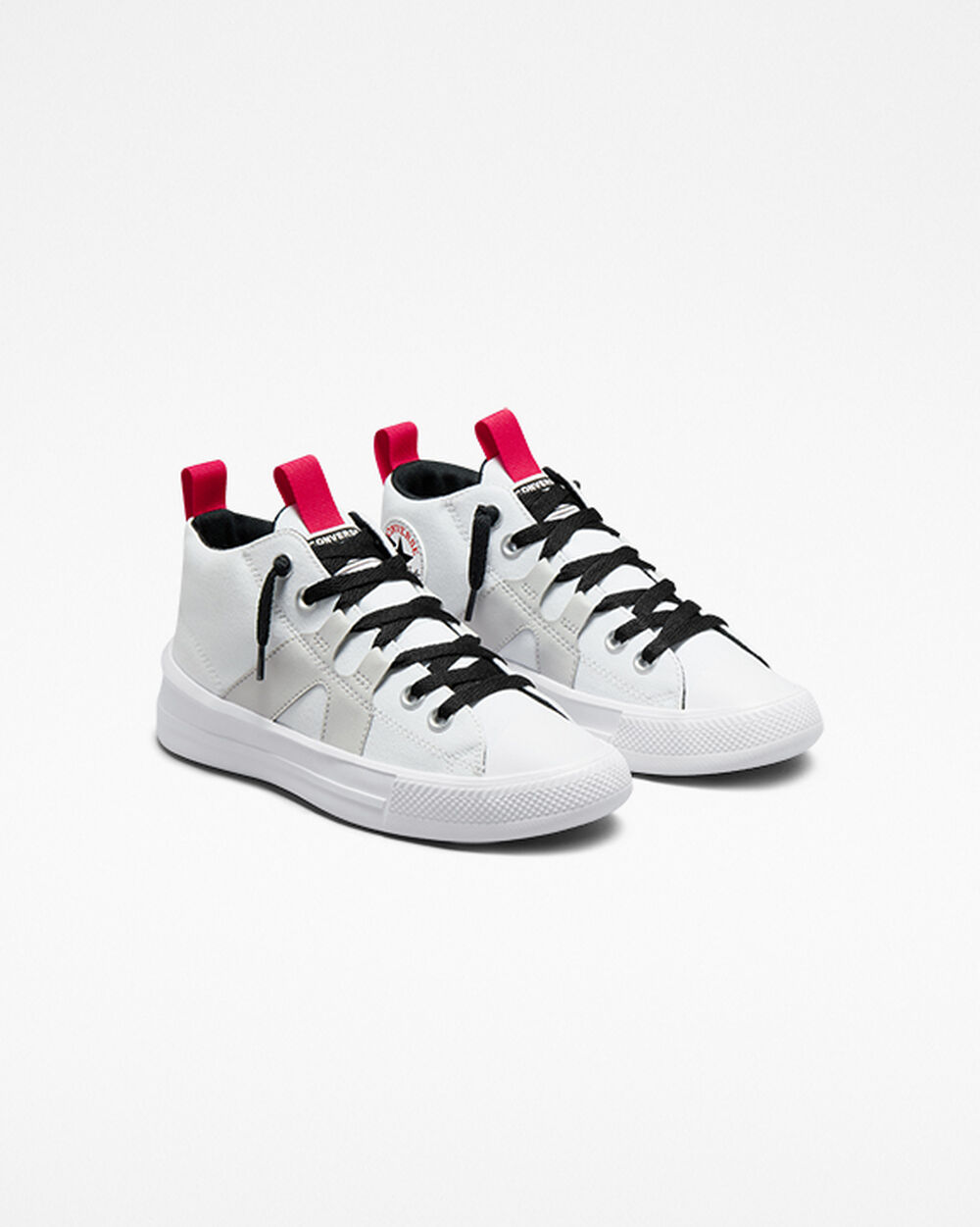 White Black Red Boys' Converse Chuck Taylor All Star Sneakers | Singapore-70481