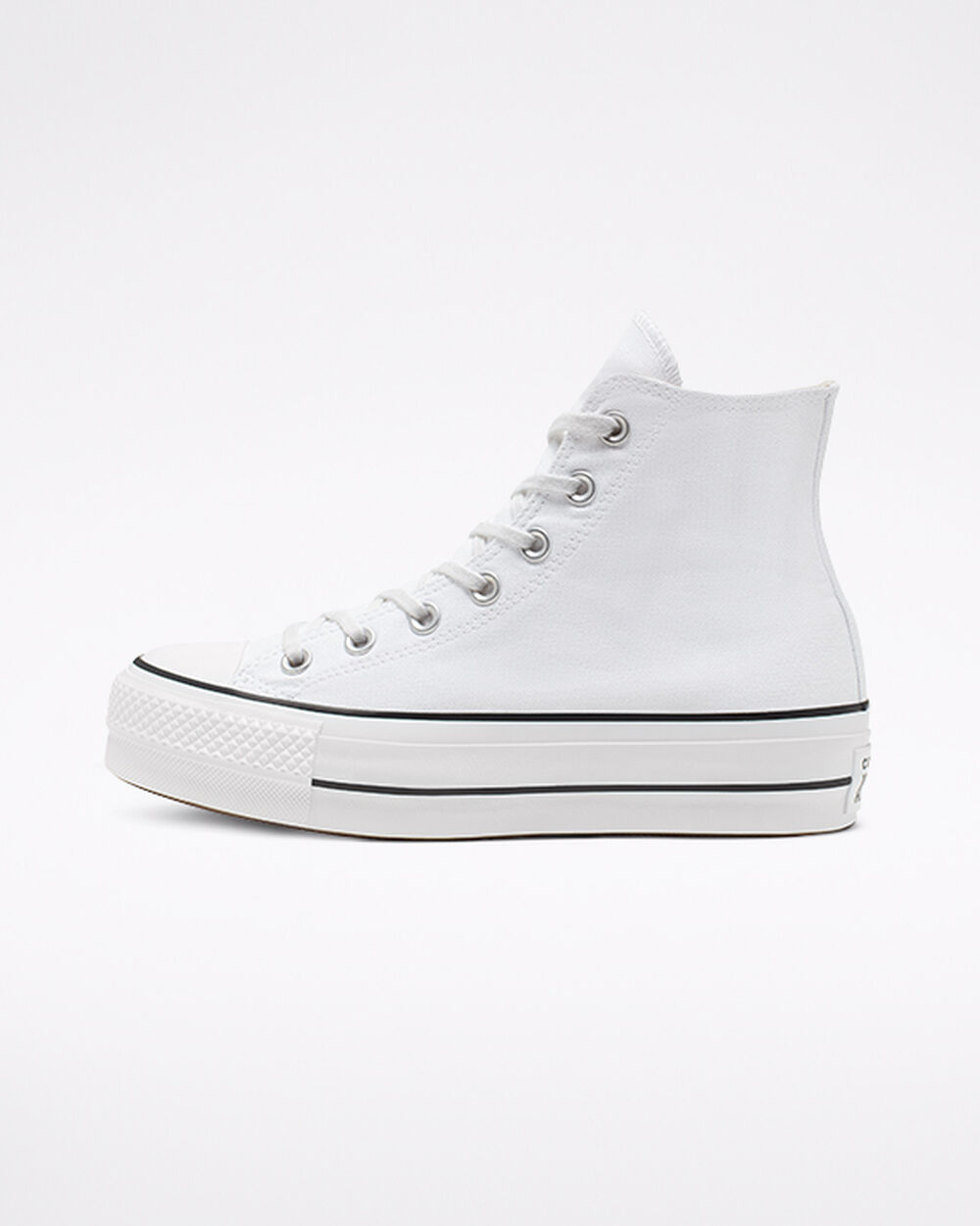 White Black White Women's Converse Chuck Taylor All Star Sneakers | Singapore-20493