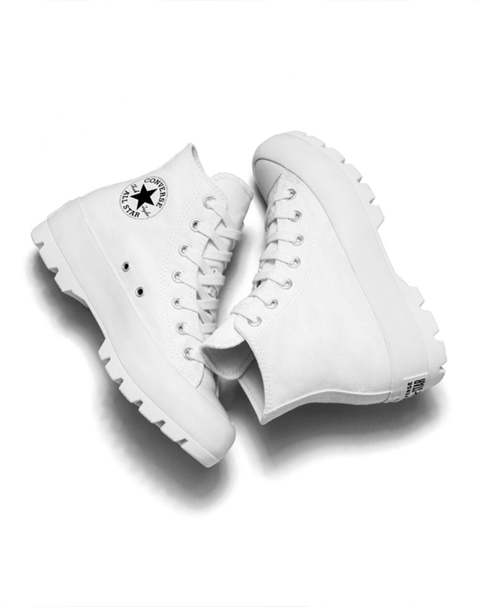 White Black White Women's Converse Chuck Taylor All Star Lugged Winter Boots | Singapore-37186