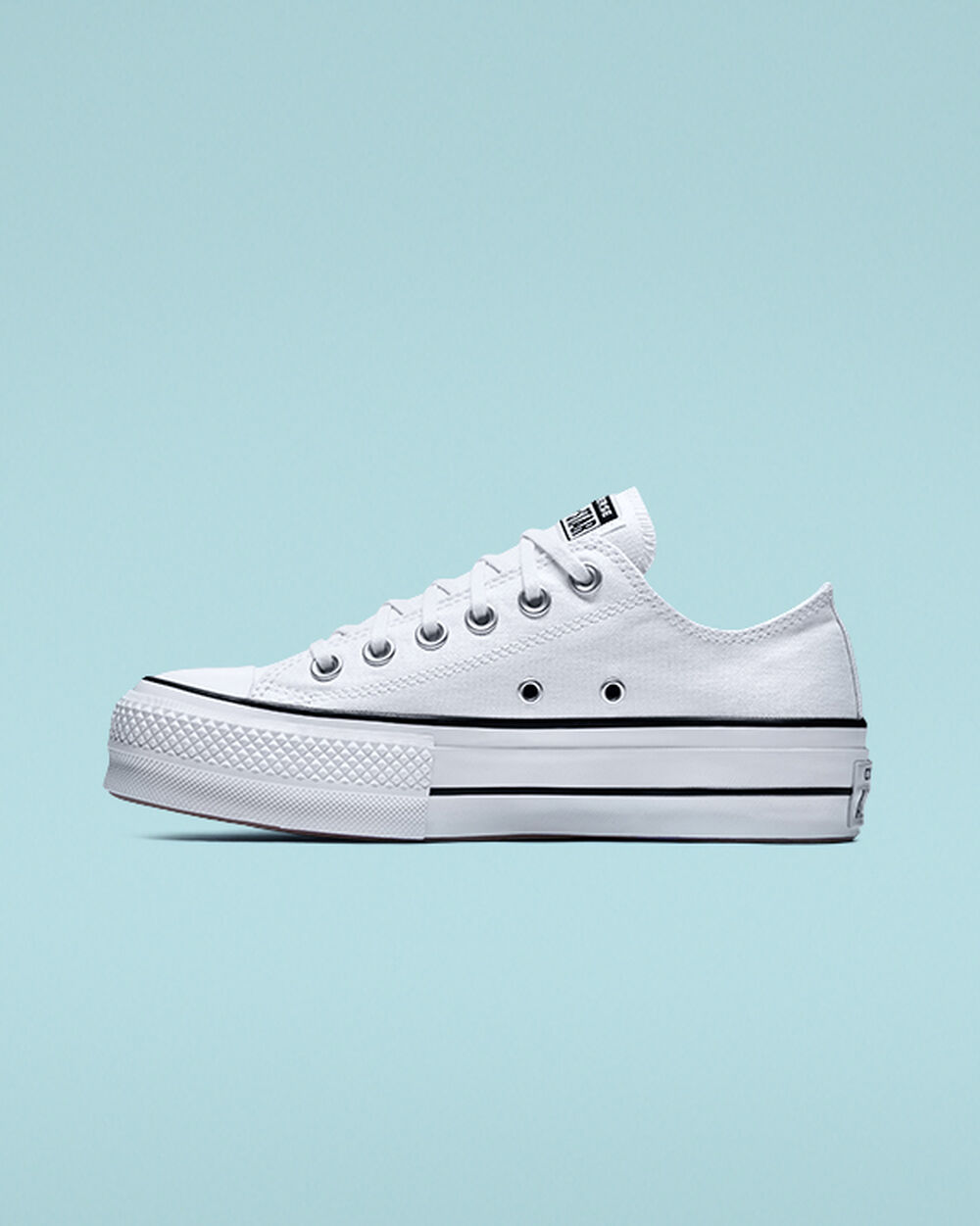 White Black White Women's Converse Chuck Taylor All Star Sneakers | Singapore-48167