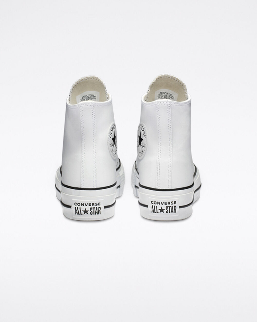 White Black White Women's Converse Chuck Taylor All Star Sneakers | Singapore-51498