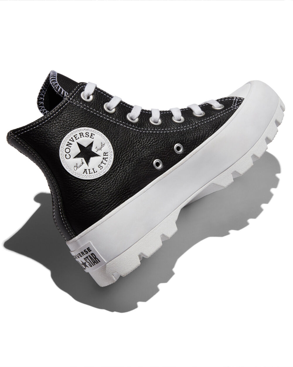 White Black White Women's Converse Chuck Taylor All Star Winter Boots | Singapore-69185