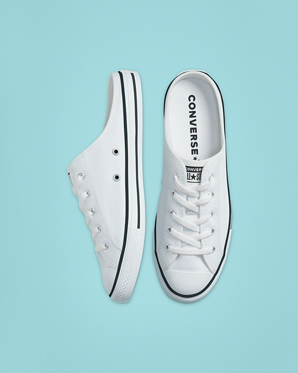 White Black Women's Converse Chuck Taylor All Star Slip On | Singapore-80926