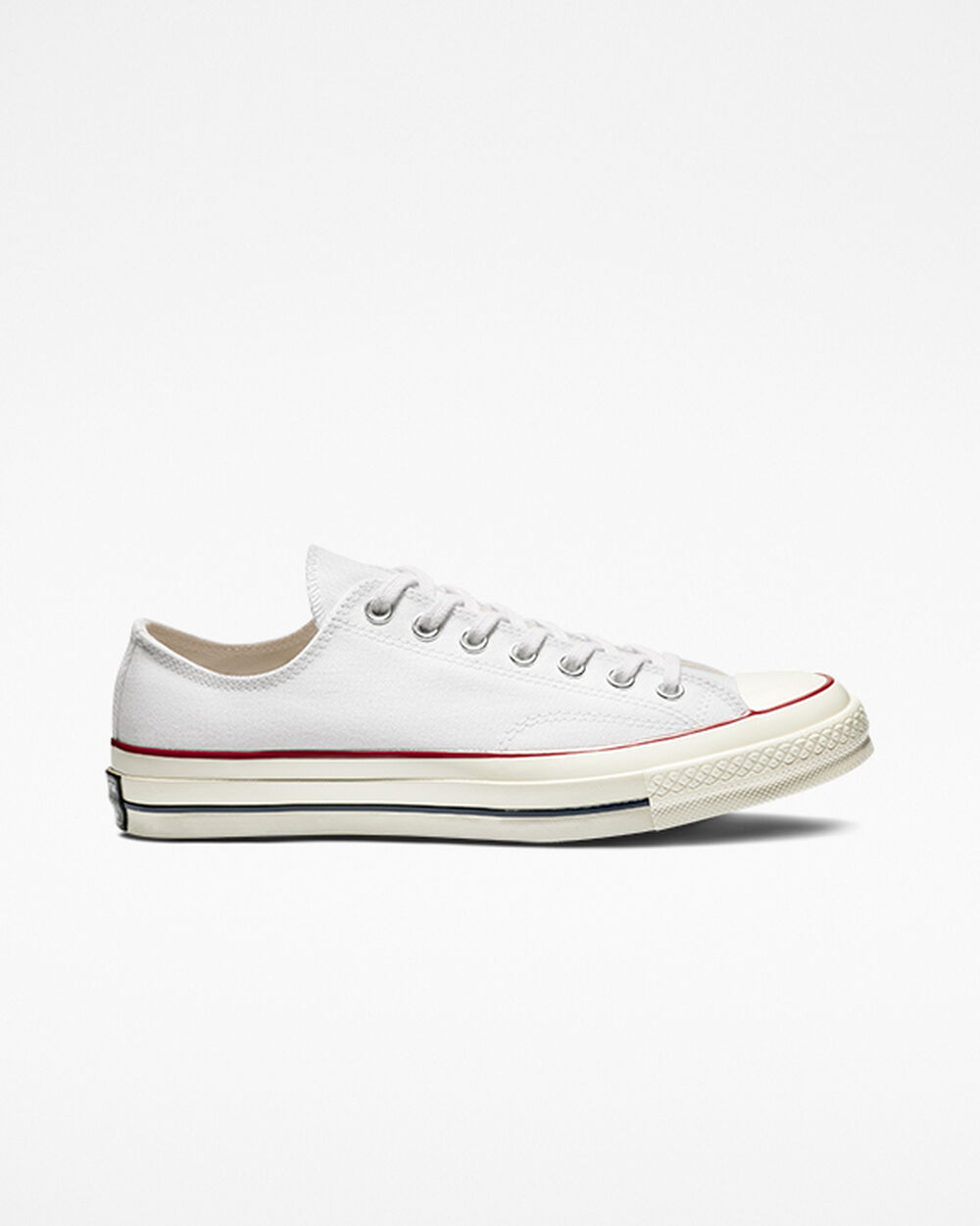 White Dark Red Women\'s Converse Chuck 70 Sneakers | Singapore-13928