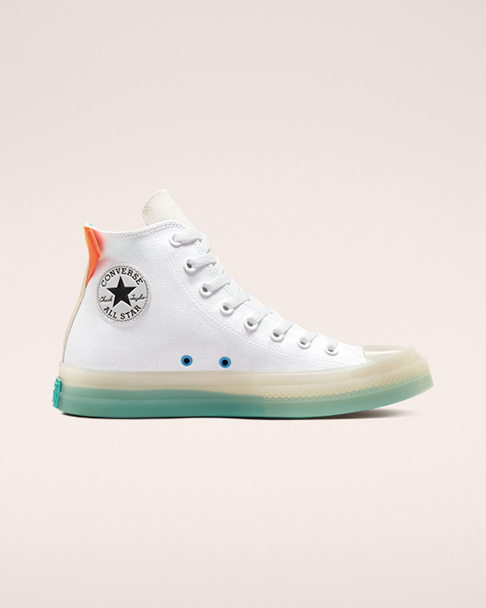 White Navy Women\'s Converse Chuck Taylor All Star CX Sneakers | Singapore-42837